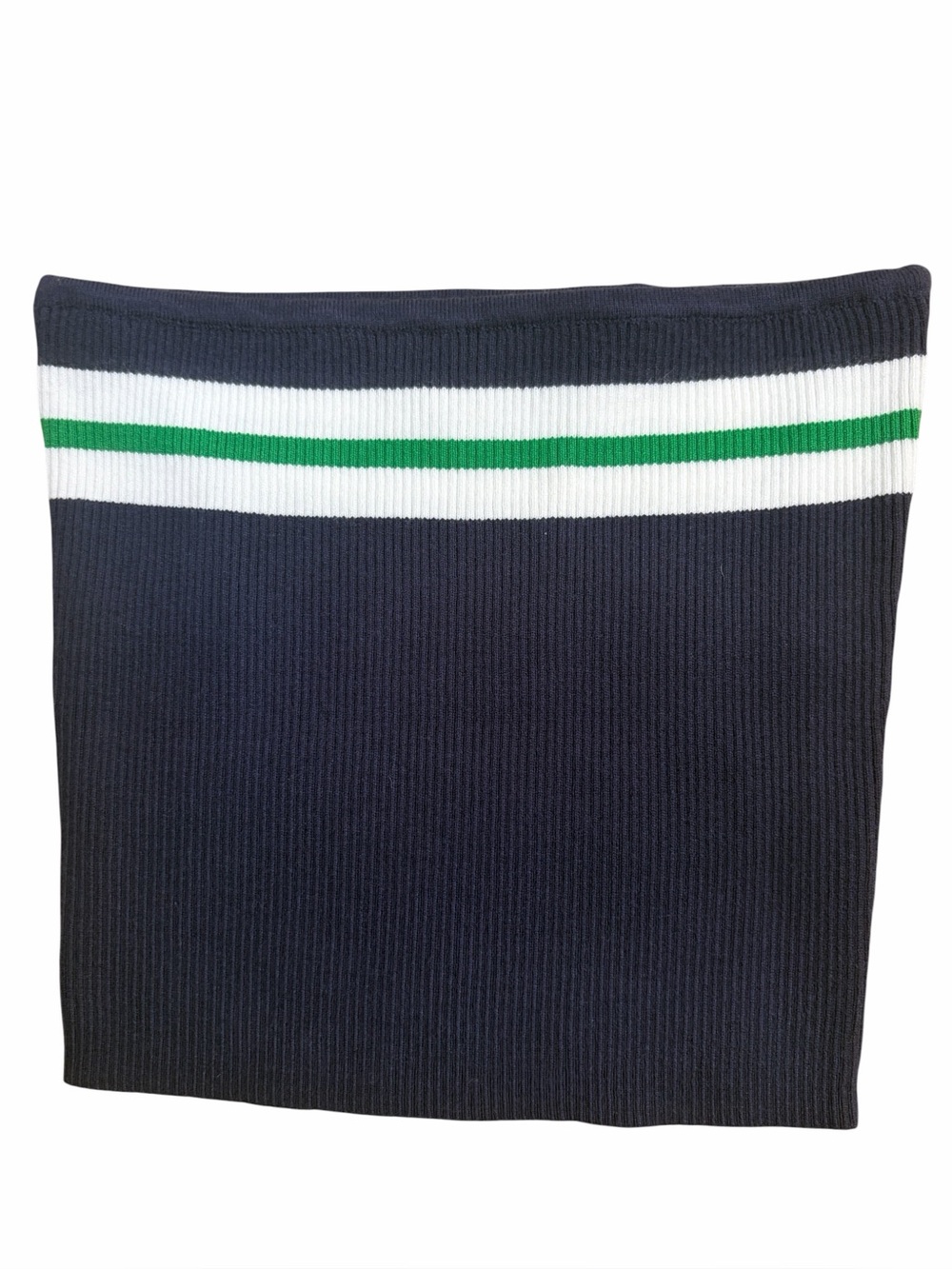 Hersy tube top sweater strapless navy, green, white small & large NWOT